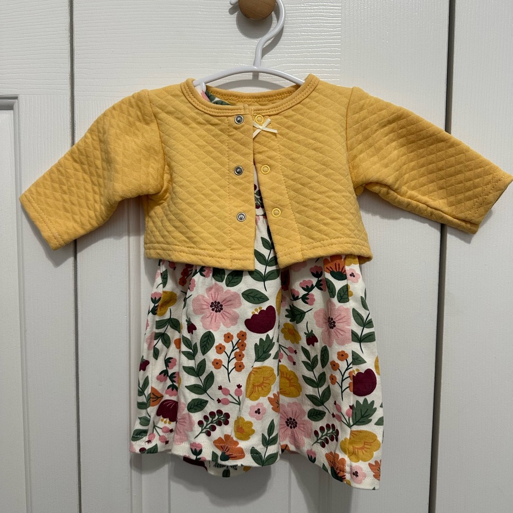 Hudson Baby Dress Set - 3-6M